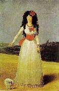 Francisco Jose de Goya Portrait of the Dutchess of Alba oil on canvas